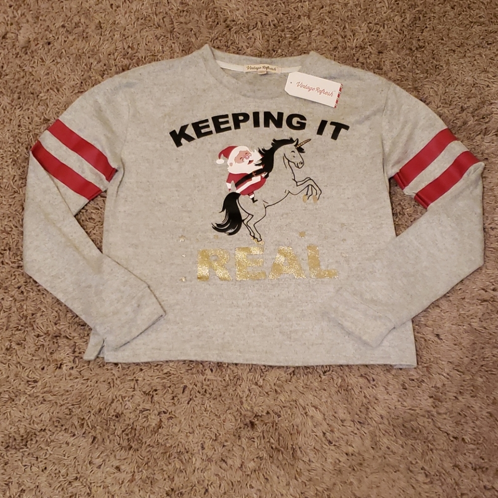 Vintage Refresh Keeping It Real Long Sleeve Shirt